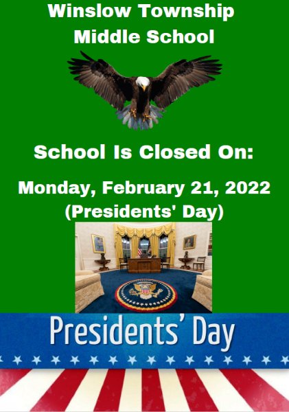 School Closed (Presidents' Day)